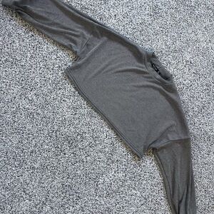 Nasty Gal Long Sleeve Crop Top